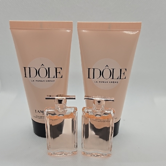 Lancome Other - Lancôme Idôle Peach Scented Lotion & Mini Perfume Duo